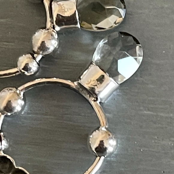 🌟 Blue Topaz Sterling Silver Earrings - Picture 5 of 8